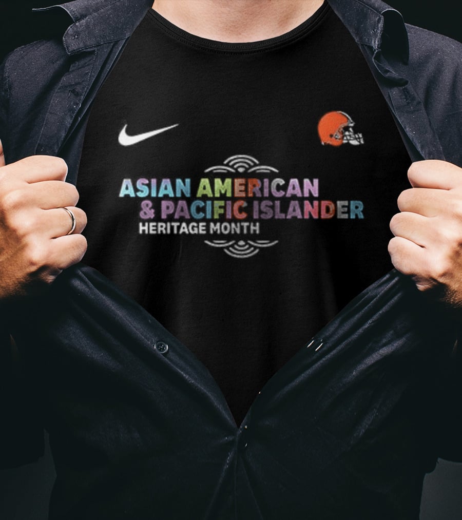 Cleveland Browns Nike Asian American Pacific Islander Heritage Month Celebration T-Shirt