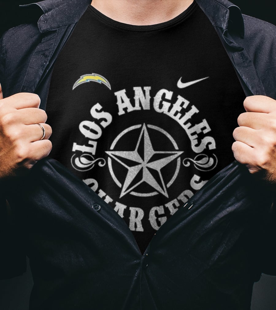 Nike Los Angeles Chargers Star Emblem Feelin' Good T-Shirt