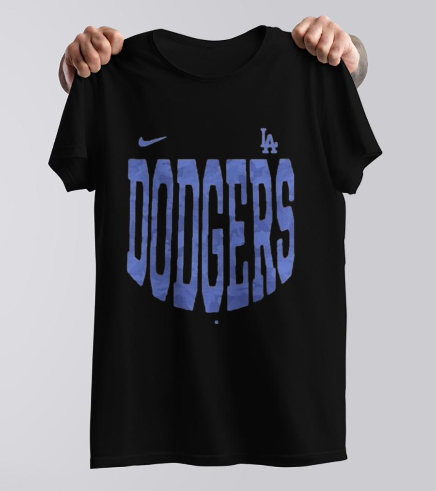 Los Angeles Dodgers Nike Camo Velocity Victor Blue Edition T-Shirt