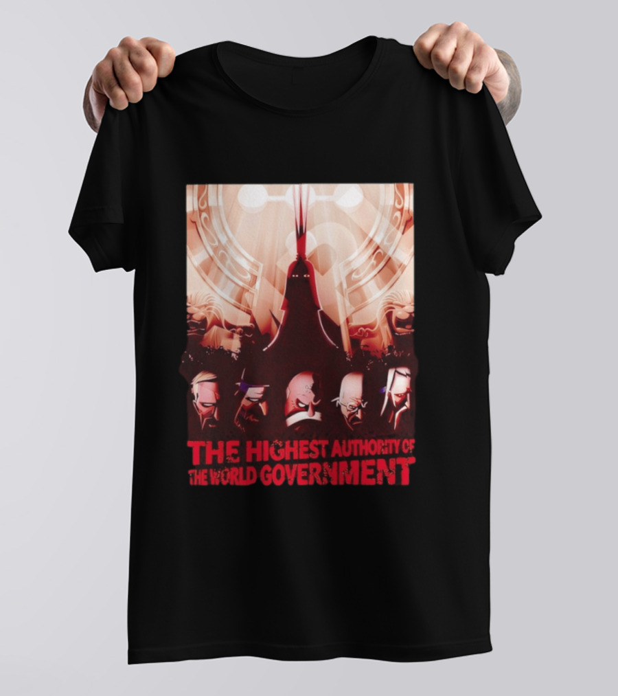The Highest Authority Of The World Government Five Elders Scene T-Shirt
