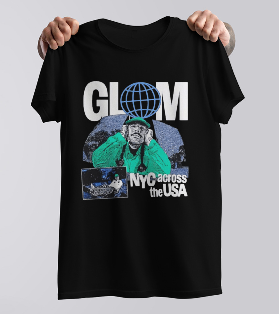 GLOM NYC Across The USA Tour 2026 Headlining Event With Dates T-Shirt