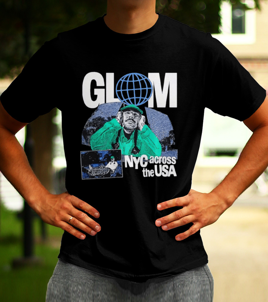 GLOM NYC Across The USA Tour 2026 Headlining Event With Dates T-Shirt