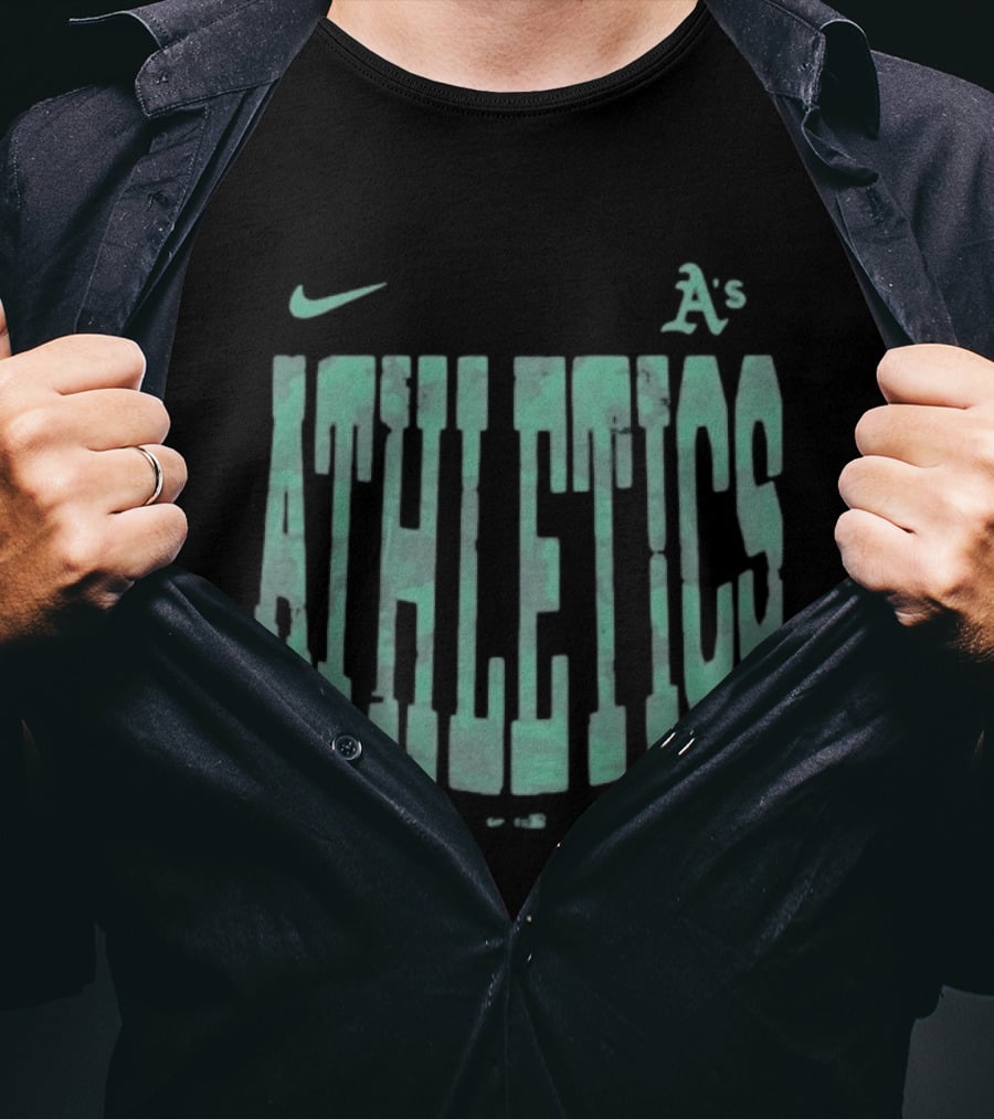 Nike Oakland Athletics A's Camo Velocity Victor T-Shirt