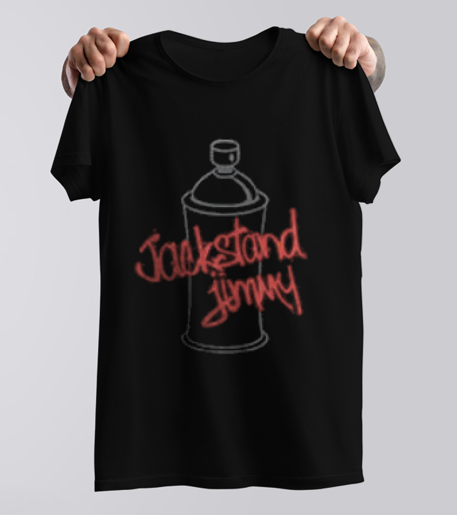 Jackstand Jimmy Turbos And Nitrous Slow And Steady Wins The Race Spray Can T-Shirt