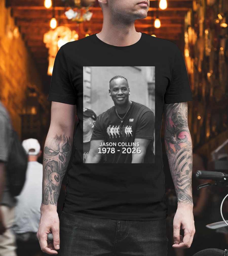Jason Collins 1978 2026 NBA Recognition T-Shirt