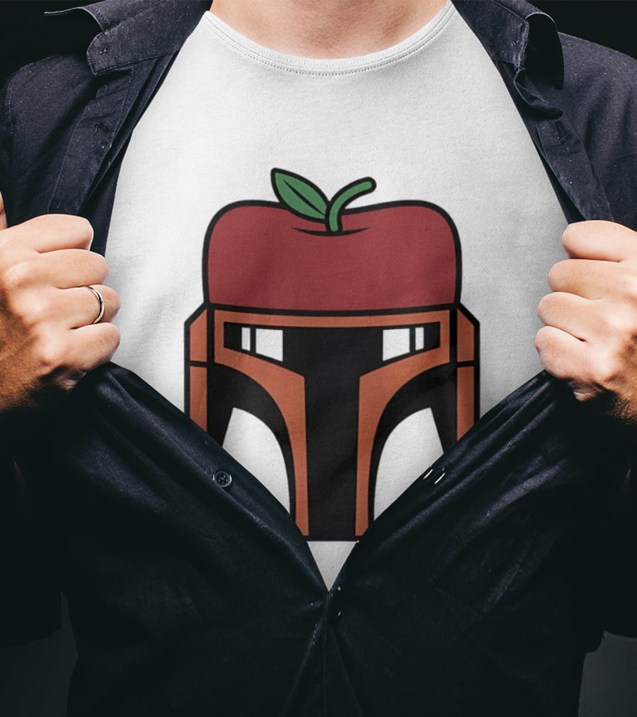 Boba Fett Star Wars New York Mets Big Apple T-Shirt