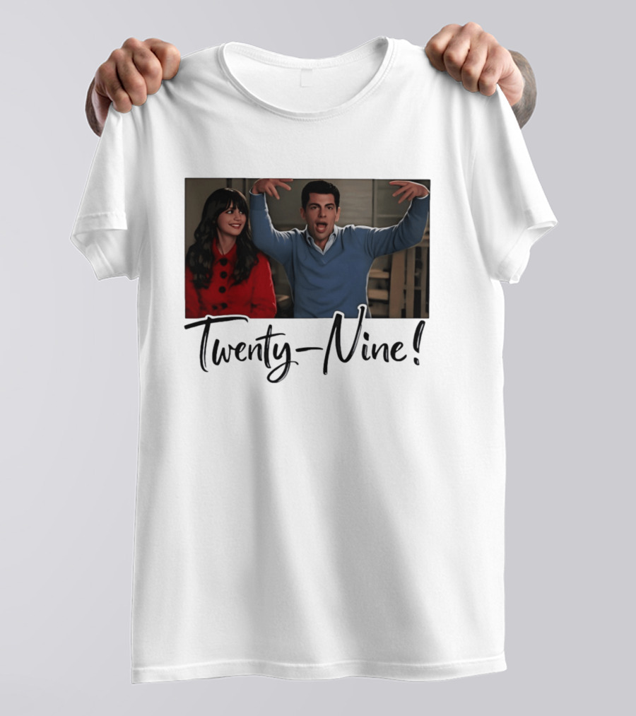 New Girl Jess And Schmidt Twenty Nine Scene T-Shirt