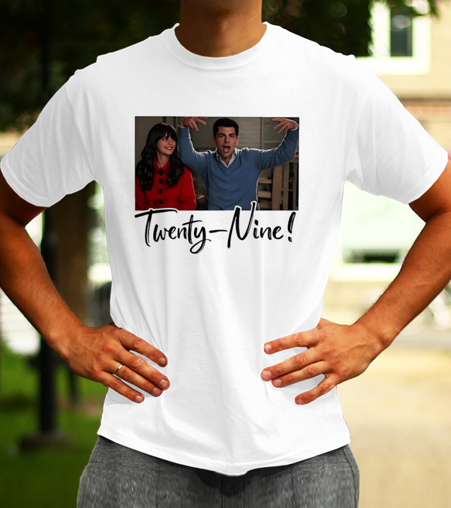 New Girl Jess And Schmidt Twenty Nine Scene T-Shirt