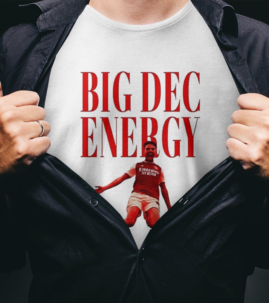 Big Dec Energy Declan Rice Arsenal FC T-Shirt