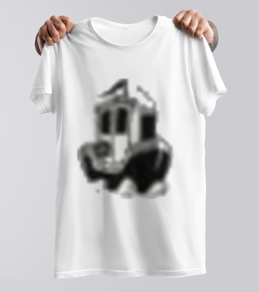 Dudes Factory Anchor Vintage Cartoon Style Nautical T-Shirt