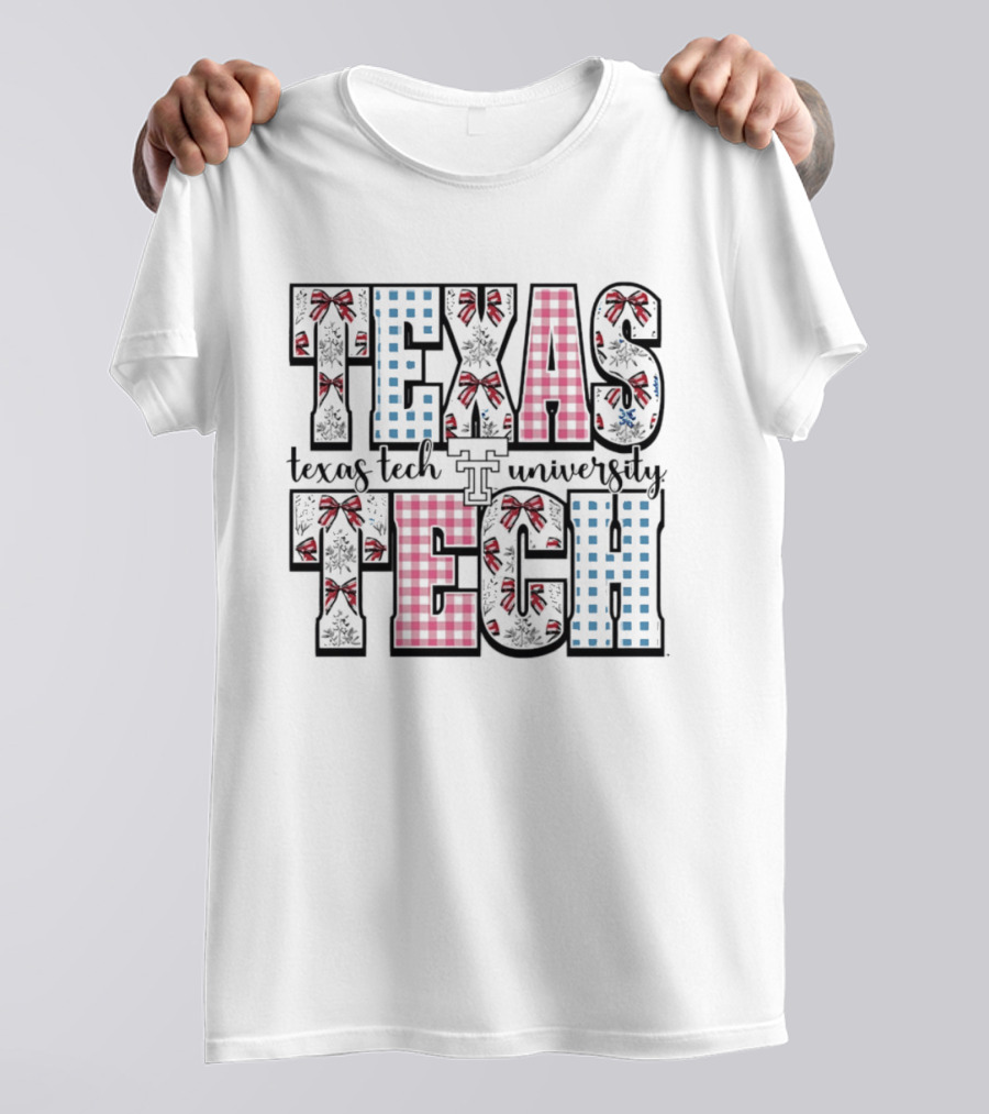 Texas Tech University Coquette Bow T-Shirt
