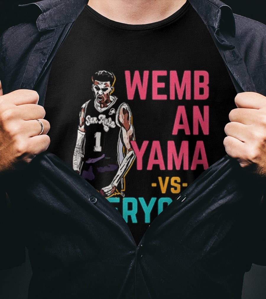 Victor Wembanyama Vs Everyone San Antonio Spurs NBA 2026 T-Shirt