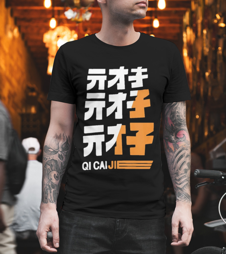 Zenless Zone Zero Qi CaiJi Kanji T-Shirt