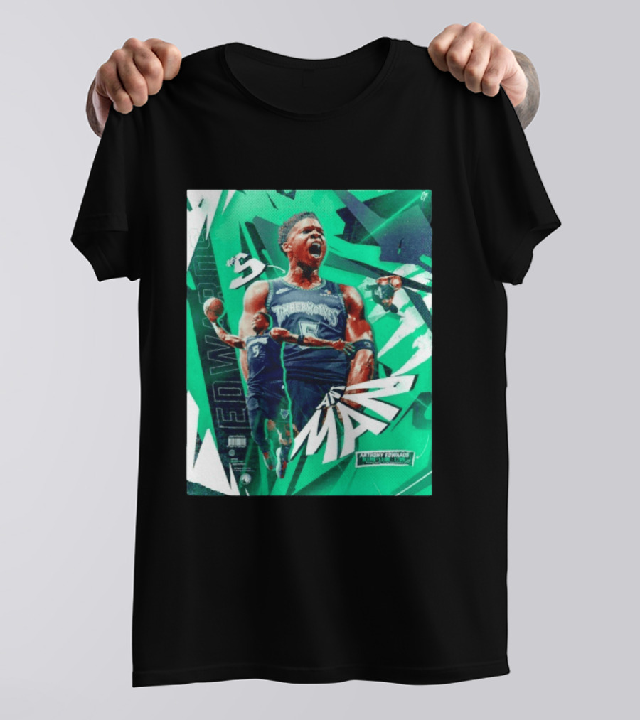 Minnesota Timberwolves Anthony Edwards Ant Man Basketball Sports #5 T-Shirt
