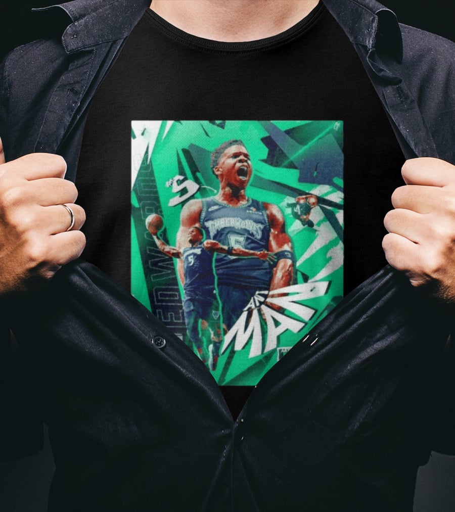 Minnesota Timberwolves Anthony Edwards Ant Man Basketball Sports #5 T-Shirt
