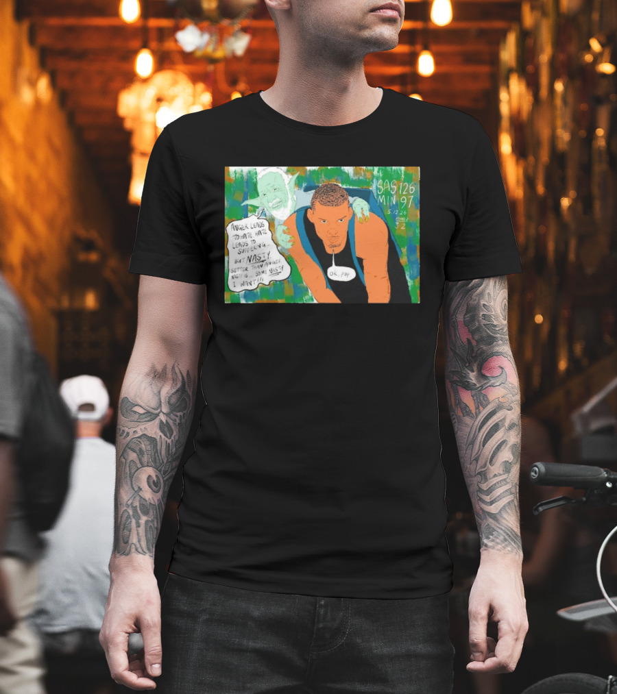 SAS 126 MIN 97 Baby Yoda Pop Anger Leads To Hate Nasty Alien Wemby Ok Pop T-Shirt
