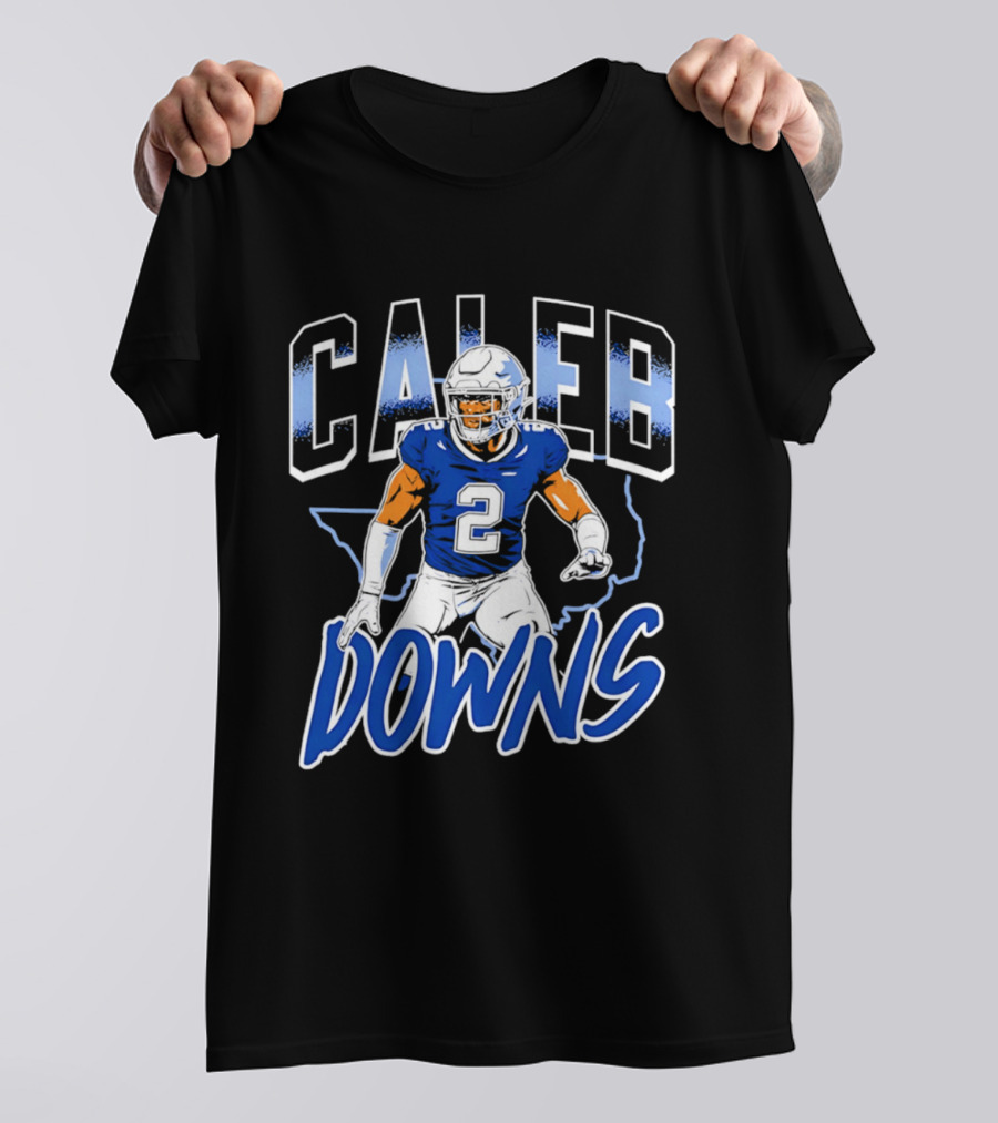 Caleb Downs Dallas Cowboys Football Number 2 T-Shirt