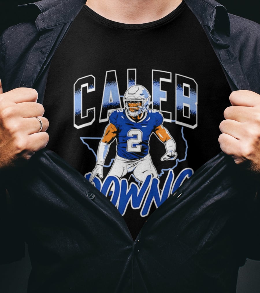 Caleb Downs Dallas Cowboys Football Number 2 T-Shirt
