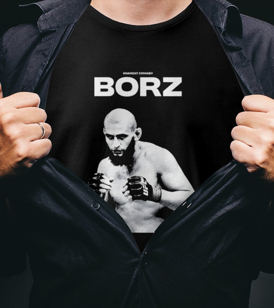 Khamzat Chimaev Borz Fighter Recognition T-Shirt