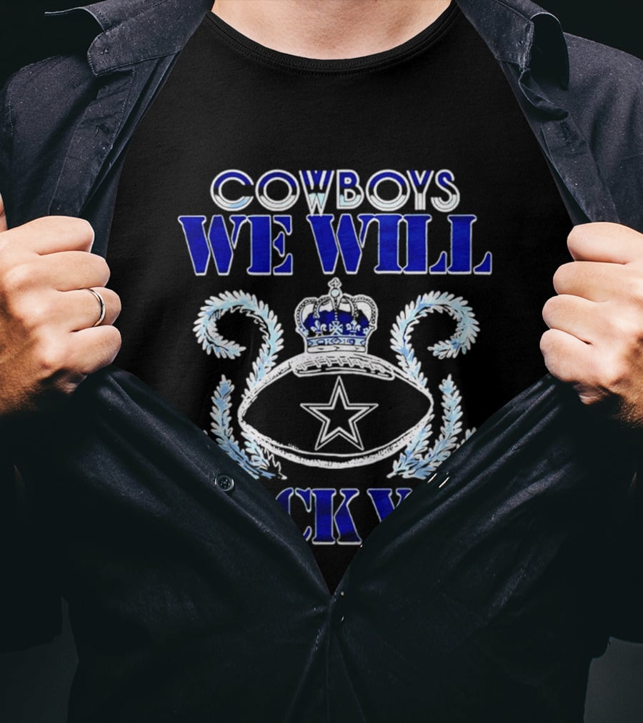 Cowboys We Will Rock You Queen 2026 T-Shirt