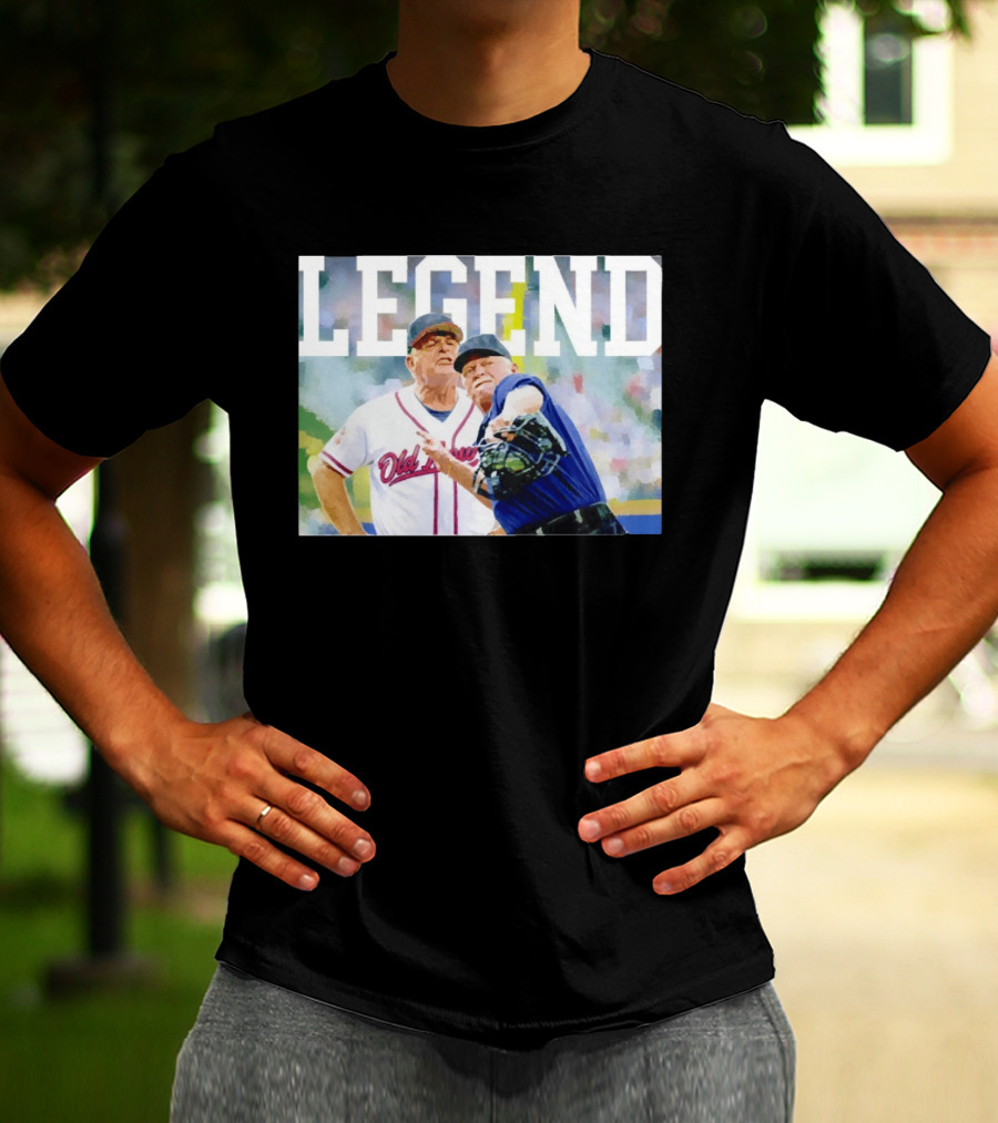 Legend Bobby Cox Old Atlanta Braves T-Shirt