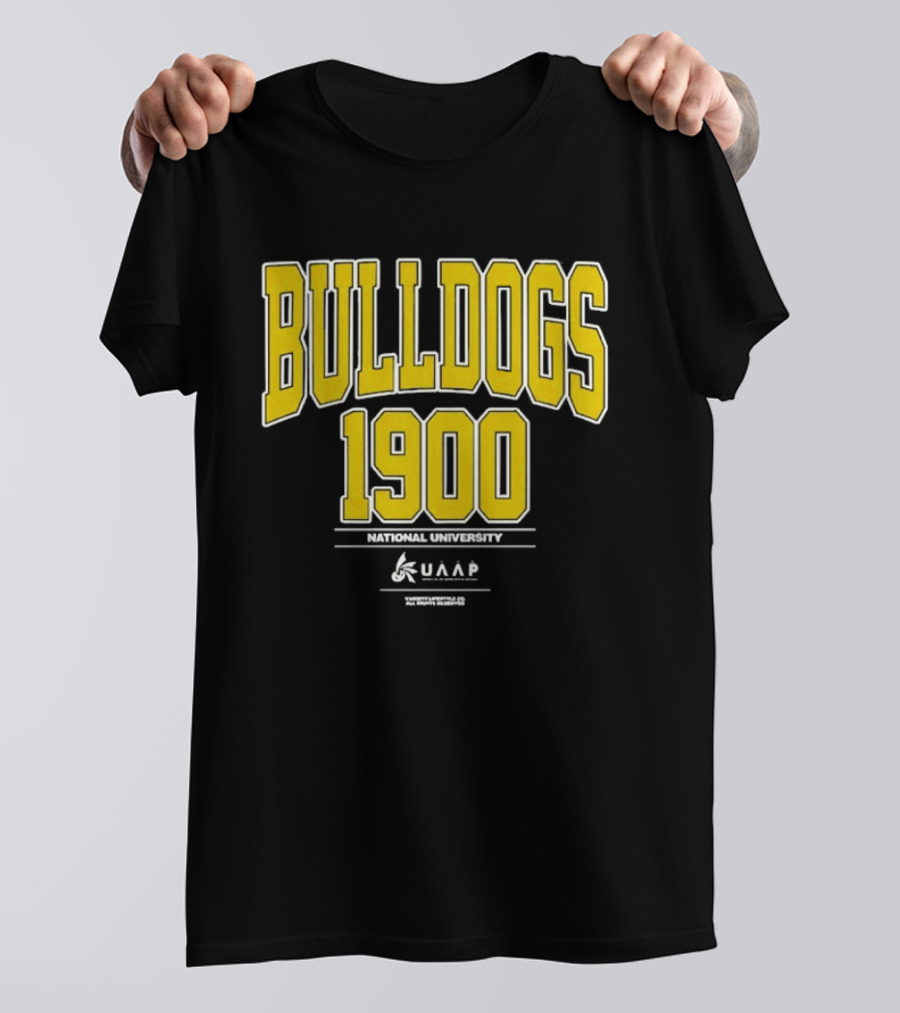 National University Bulldogs 1900 UAAP Champions T-Shirt