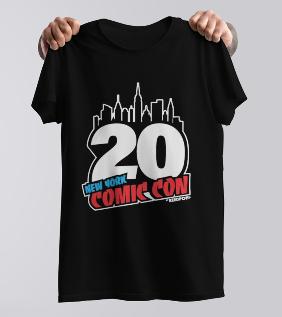 New York Comic Con 20th Anniversary 2026 Skyline Celebration NYCC T-Shirt