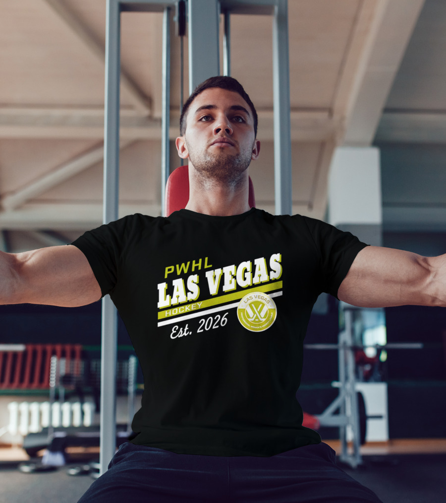 PWHL Las Vegas Hockey Est. 2026 Professional Women's Hockey League T-Shirt