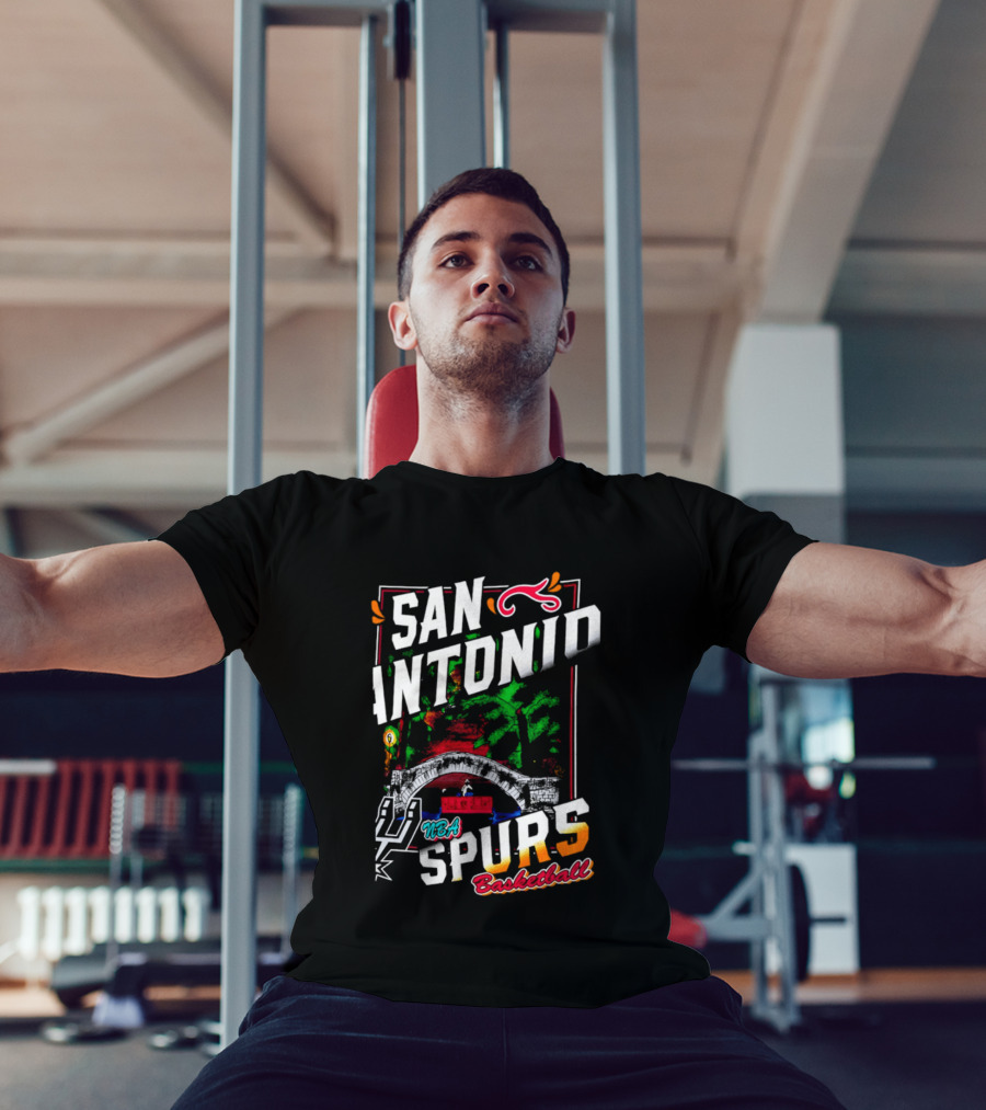 San Antonio Spurs NBA Basketball T-Shirt