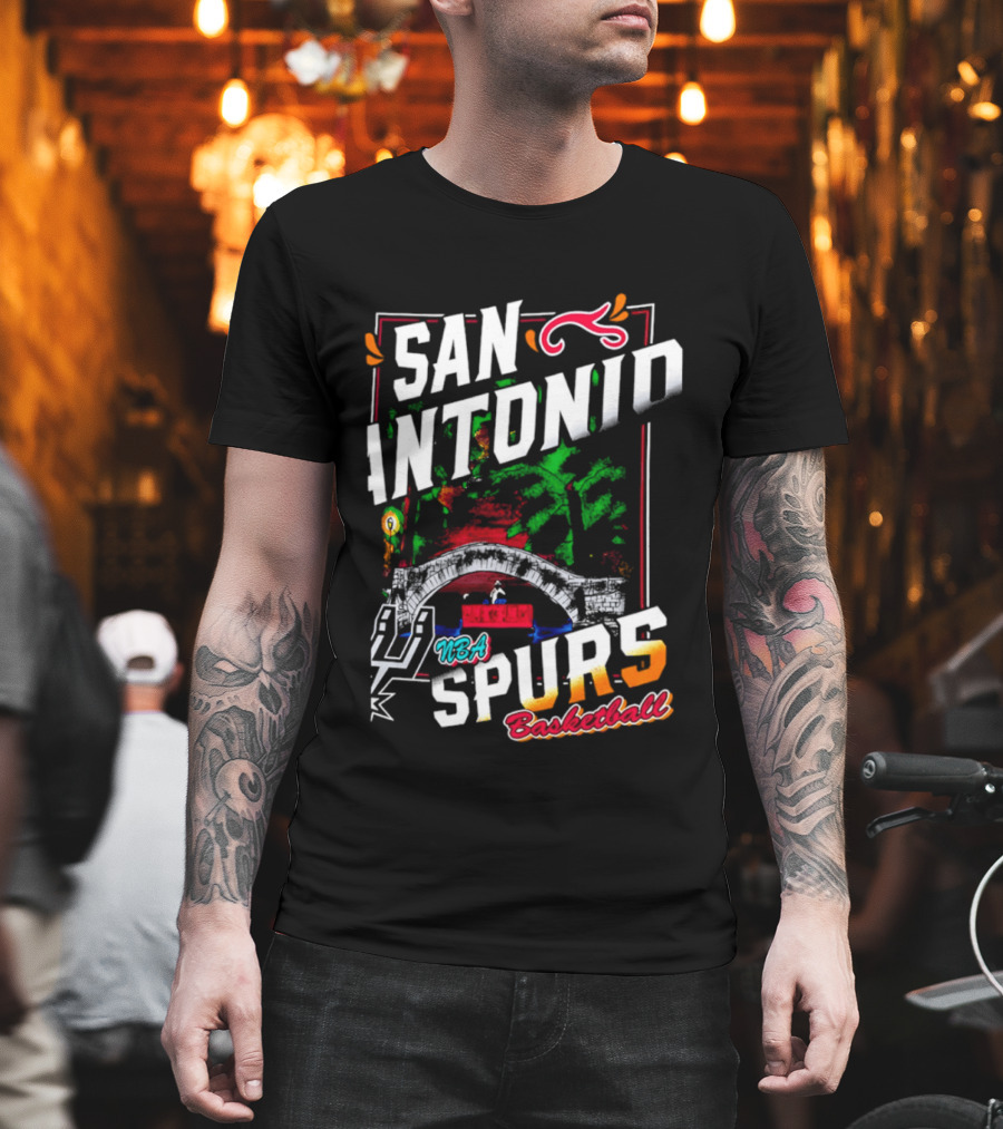 San Antonio Spurs NBA Basketball T-Shirt