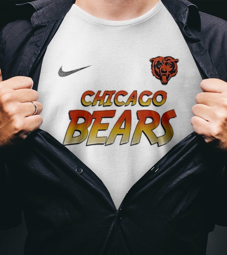 Nike Chicago Bears Indiana Jones Style Collaboration T-Shirt