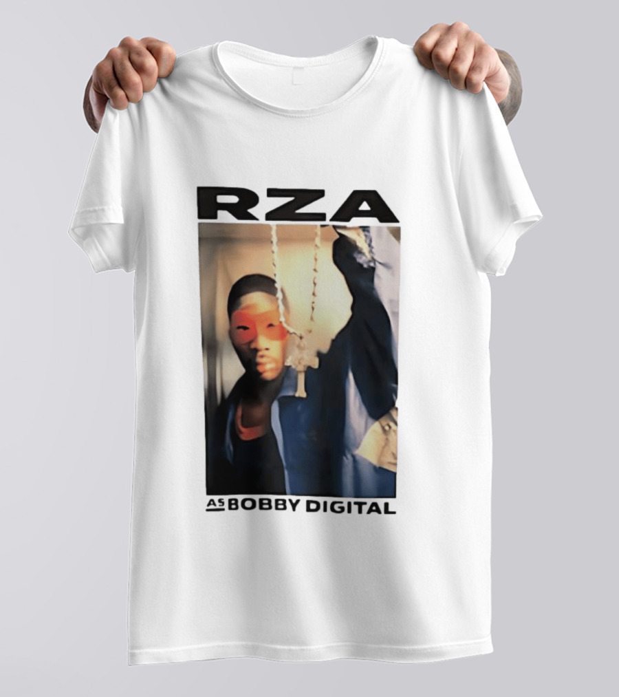 RZA Bobby Digital Mask And Chain T-Shirt