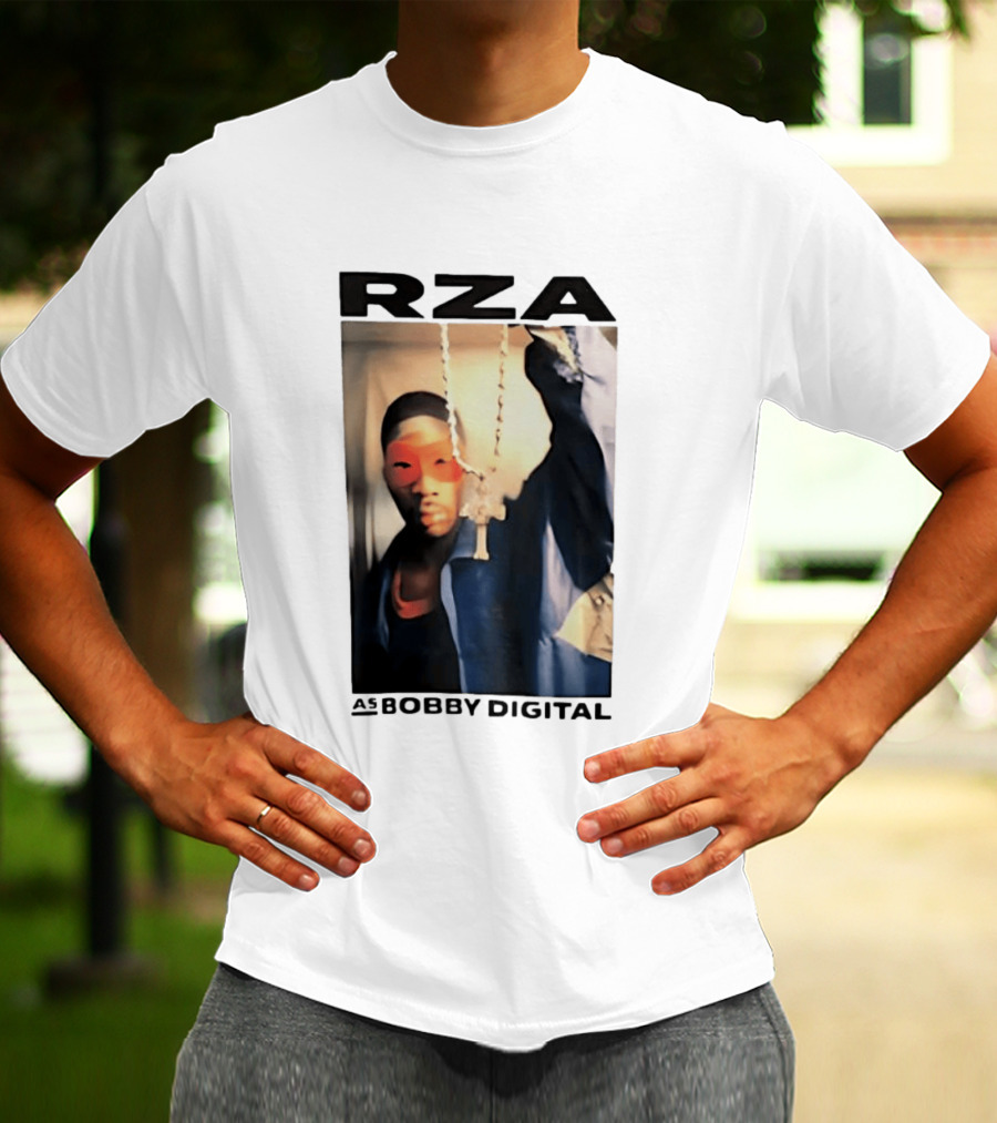 RZA Bobby Digital Mask And Chain T-Shirt