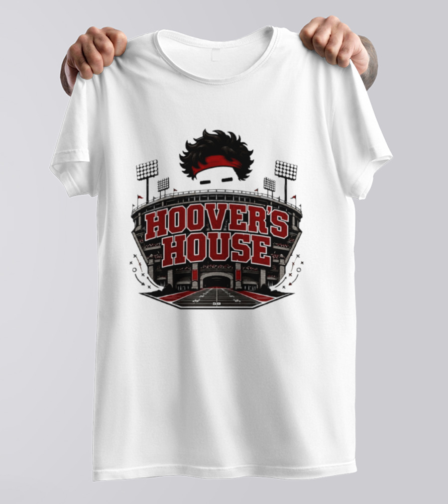 Hoover's House Football Stadium Hair Headband T-Shirt