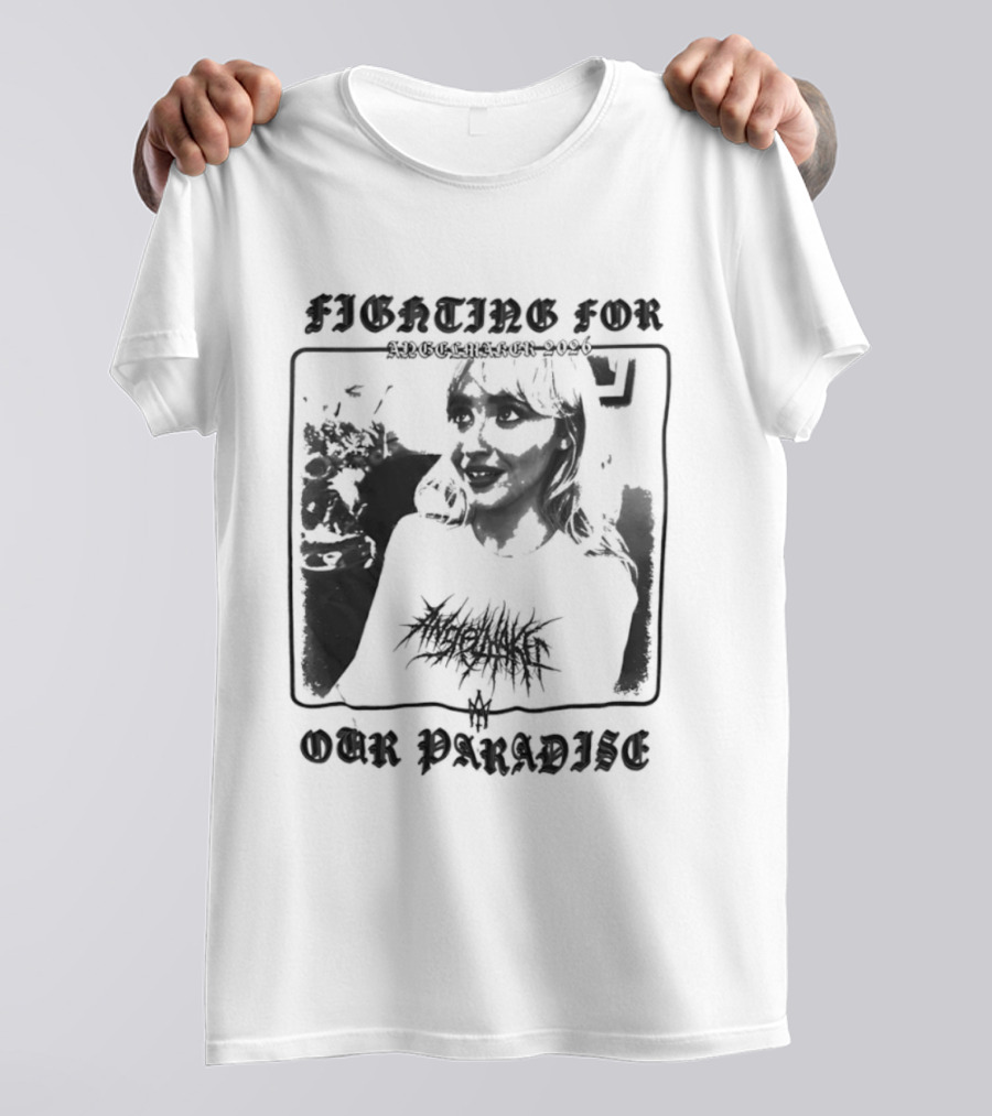 Fighting For Our Paradise Sabrina Carpenter T-Shirt