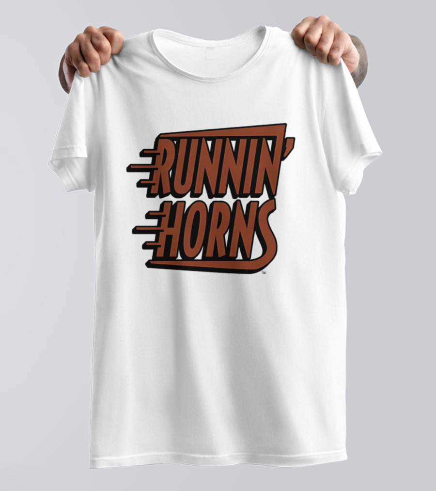 Texas Longhorns Runnin' Horns Basketball 2026 Sports Team Spirit T-Shirt