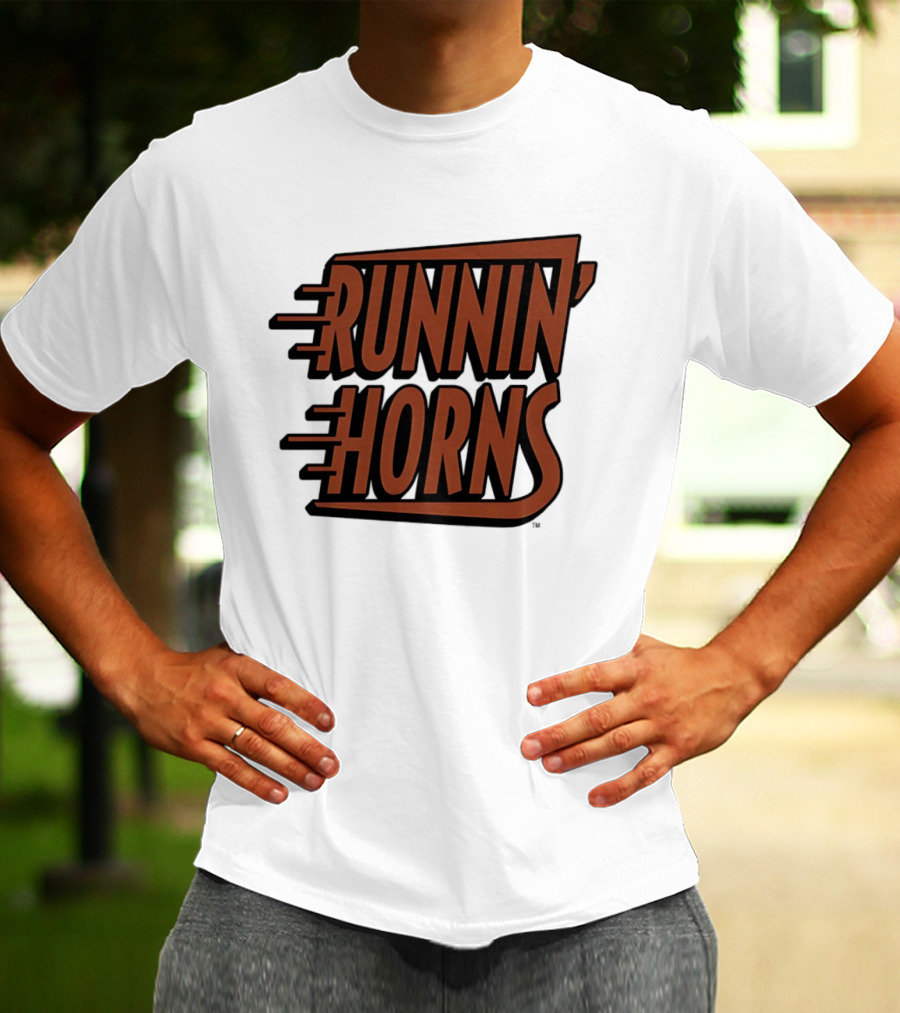Texas Longhorns Runnin' Horns Basketball 2026 Sports Team Spirit T-Shirt