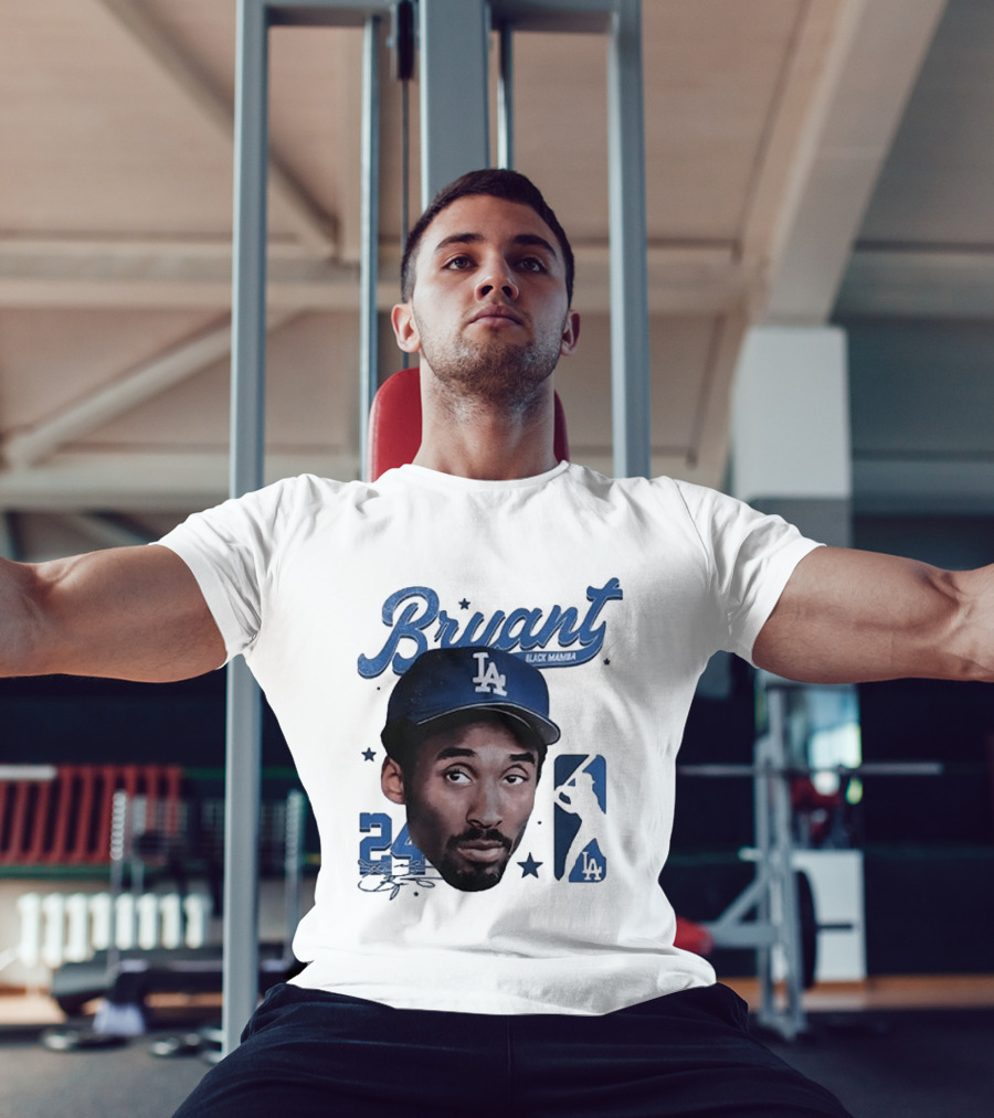 Bryant 24 Black Mamba Los Angeles Dodgers LA 8 T-Shirt
