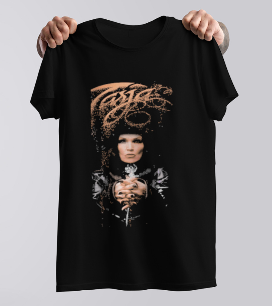 Tarja Turunen Fission Noir Photo Merchandise T-Shirt