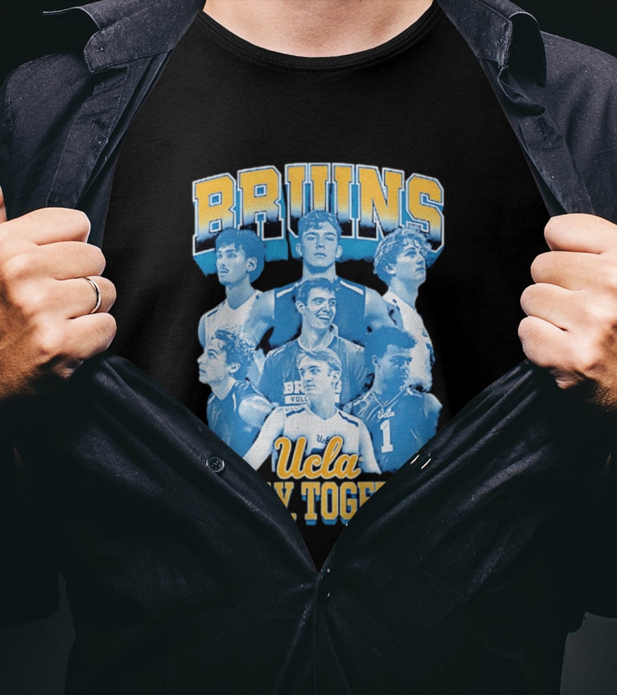 Bruins Volleyball UCLA Family Together Team Spirit T-Shirt