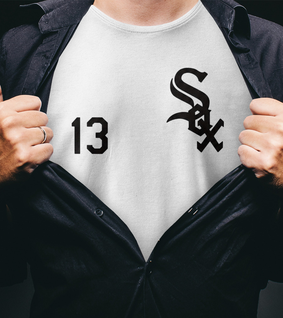 White Sox Ozzie Guillen 13 Jersey 2026 Giveaway T-Shirt