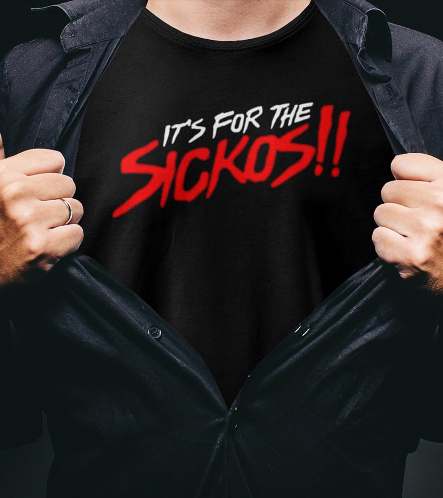 AEW It's For The Sickos Wrestling Fan T-Shirt