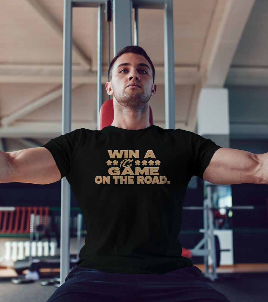 Cleveland Cavaliers Win A Game On The Road Stars T-Shirt