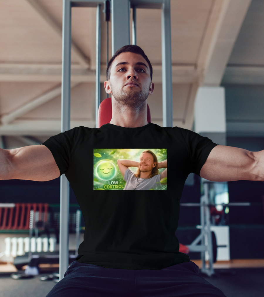 Low Cortisol Goatis 2026 Stress Free Relaxation T-Shirt