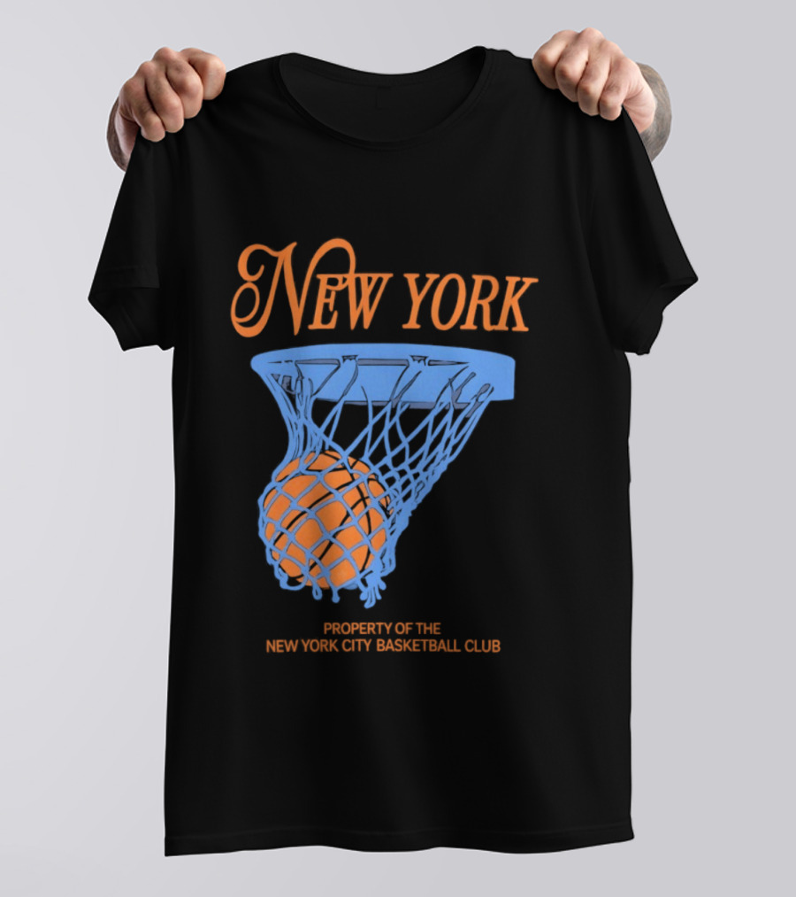 New York Basketball Property Of The New York City Basketball Club T-Shirt