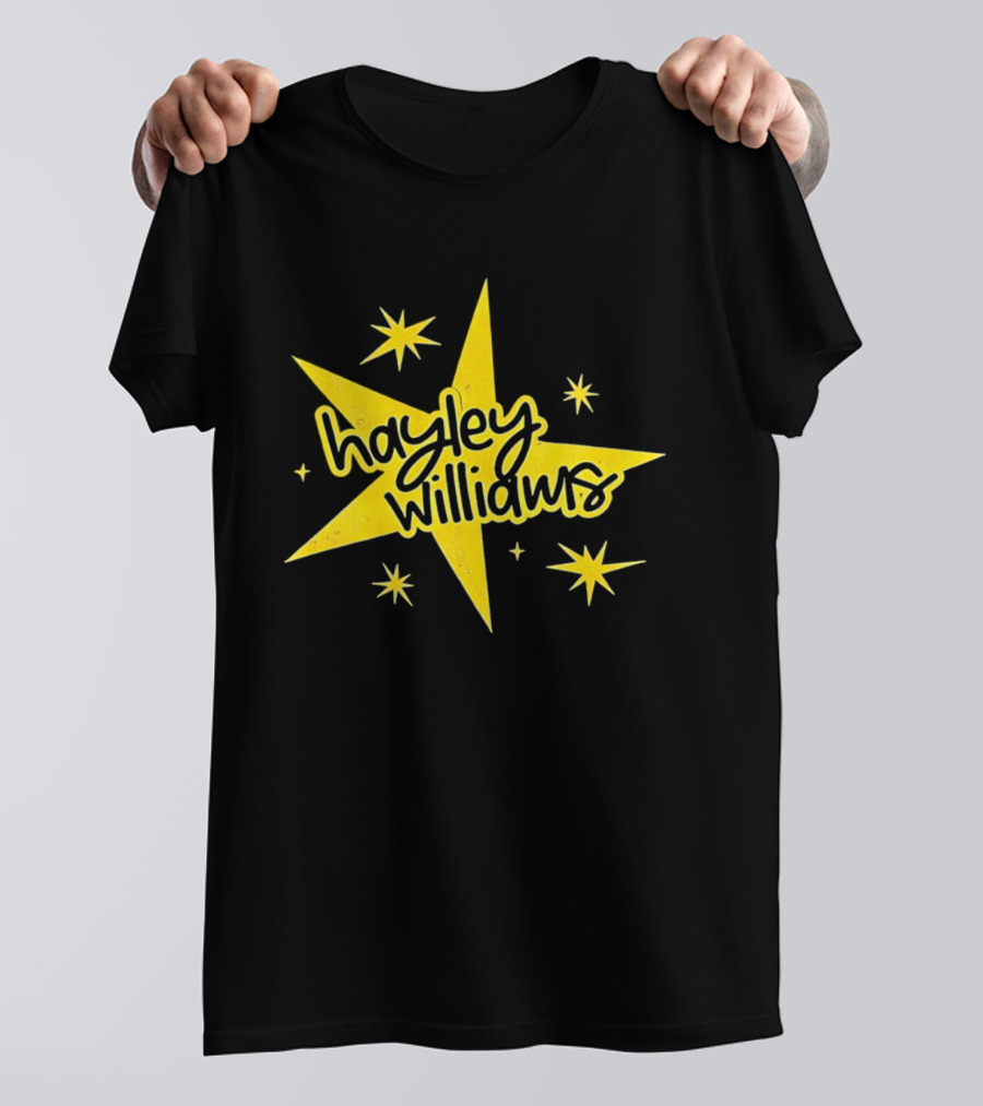 Hayley Williams Golden Starburst Bachelorette Party Star T-Shirt