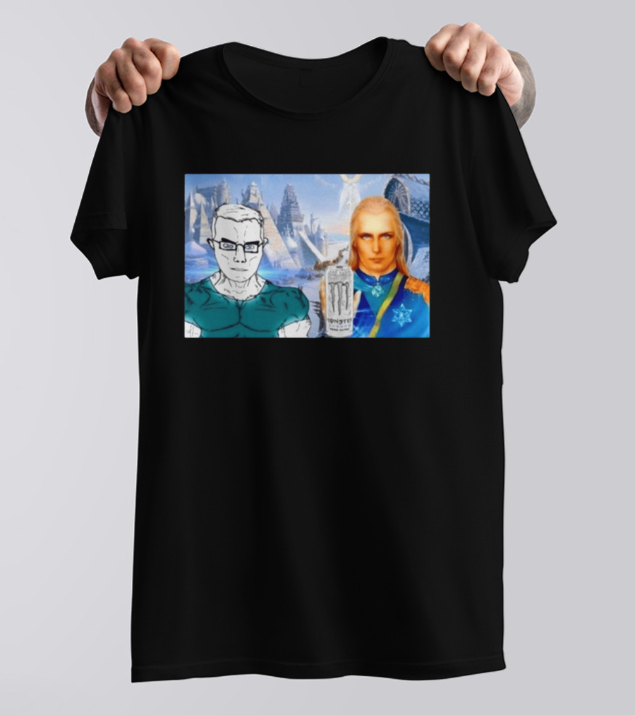 Hyperborea Chudjak Agartha Chud Meme Monster Drink 2026 T-Shirt