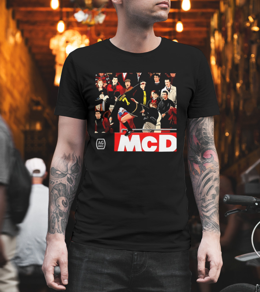 Oh Ah Kung Fu Cantona Kick Crowd Scene MCD T-Shirt