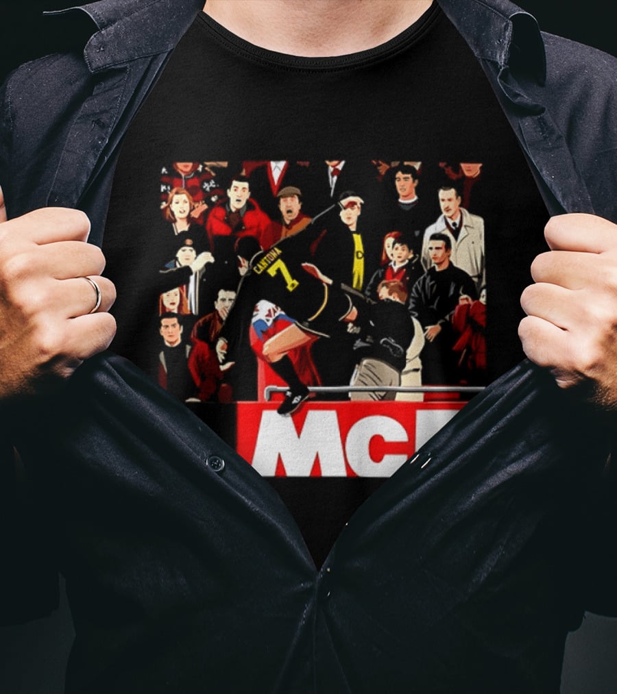 Oh Ah Kung Fu Cantona Kick Crowd Scene MCD T-Shirt
