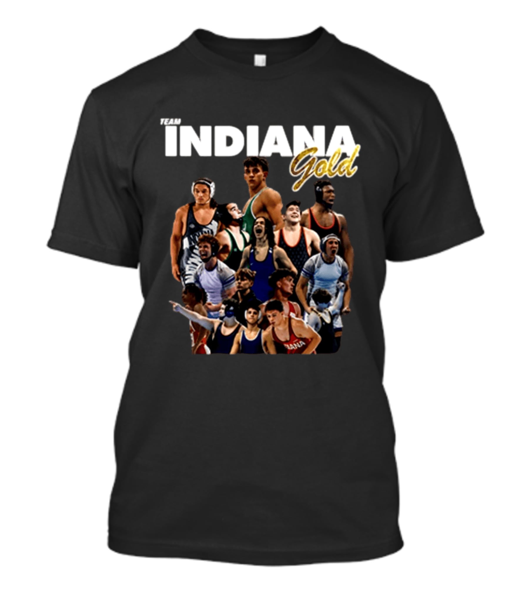 Team Indiana Gold Wrestling Junior Duals 2026 T-Shirt